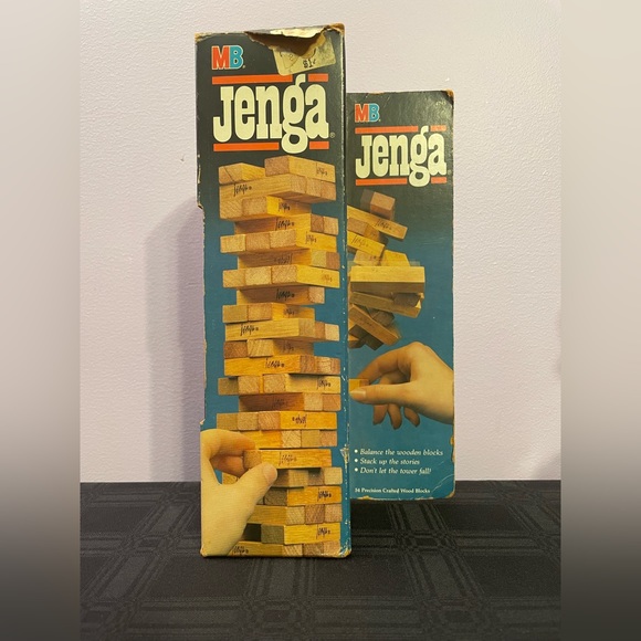 Vintage Game, Jenga by Milton Bradley - Picture 2 of 7